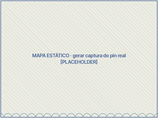 Mapa ilustrativo da localização do Pirá no Centro de Anchieta